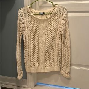 White Knitted Sweater